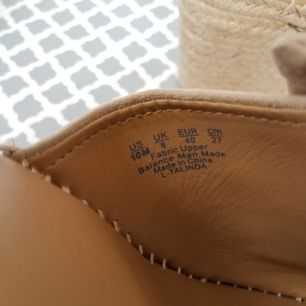Franco Sarto Talinda Espadrilles 10 NWOB - Picture 3 of 15